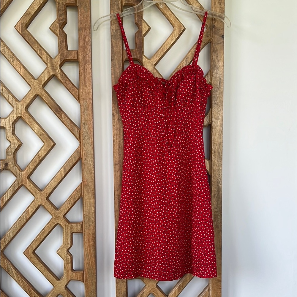 Red Polka Dot Dress